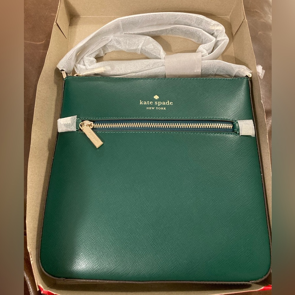 Jade Kate Spade Sadie Large Crossbody - brand new